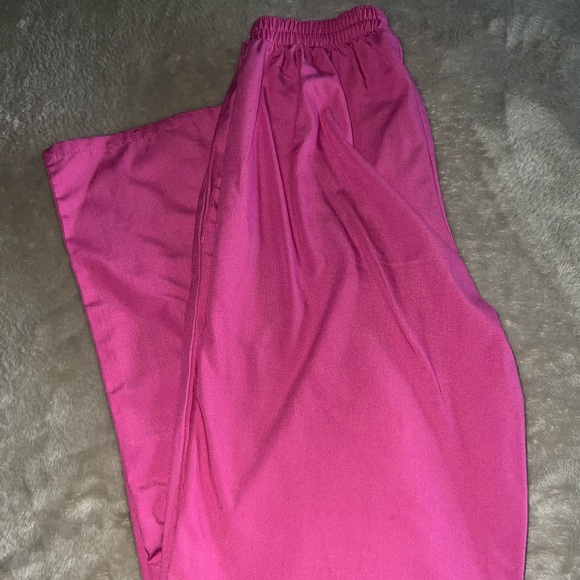 Allheart Pink Scrub Bottoms - Picture 1 of 3
